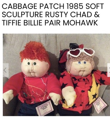 Rare Pair Tiffi & Rusty Cabbage Patch Kids
