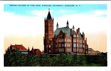 Crouse College of Fine Arts, Syracuse University, SYRACUSE, New York Postcard