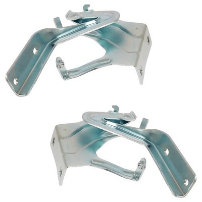 Pair Of Hood Hinges 2018-2024 Nissan Leaf SL SV OE Replacement 654005SK0B