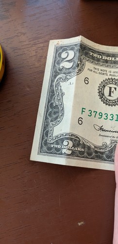 1976 $ 2 Dollar Bill Very Nice Condition . Vintage U.S Currency - Picture 3 of 5