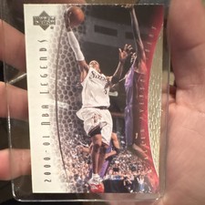 Upper Deck NBA Legends 2000-01 Allen Iverson #40 Philadelphia 76ers Card