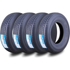 Steel Belted Radial Trailer Tire ST225/75R15 10 Ply Load Range E with Scuff
