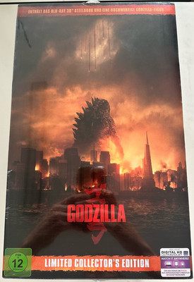 Godzilla Limited Collectors Edition BluRay 3D Steel exklusiv bei  Amazon Neu OVP