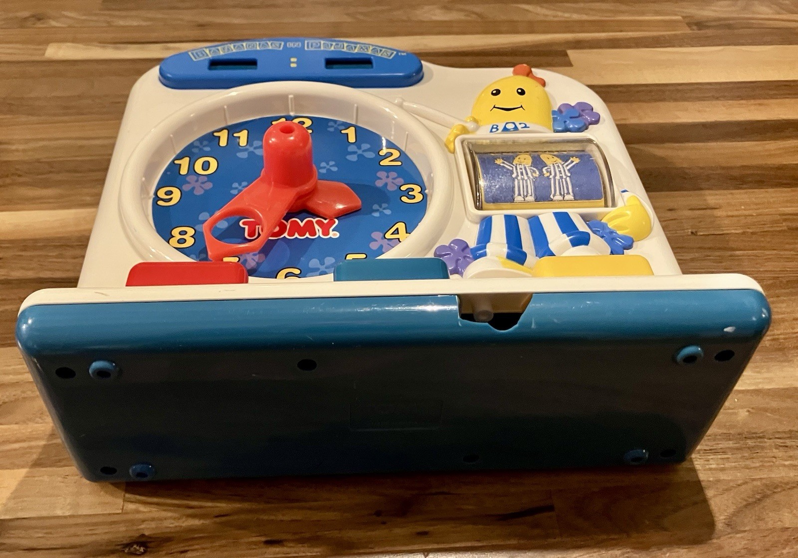Vintage 1996 TOMY Bananas in Pajamas Clock Learning To Tell Time For Parts Only