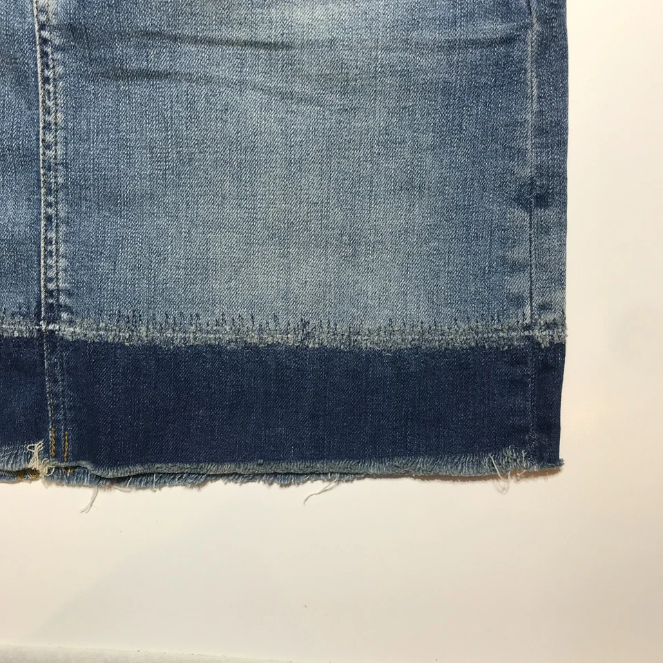 Joe's джинсы юбка женщин W29 Wasteland высоты двухцветный джинсовой ткани необработанный кромки мини - Изображение 4 из 4