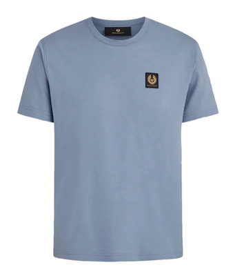 BELSTAFF T-Shirt London Retro Phoenix Patch Iconic Tee Cotton Regular Cut M
