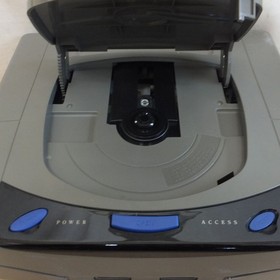 Sega Saturn HST-3200 Console Set Virtua Gun Virtua Cop Controller Tested JP