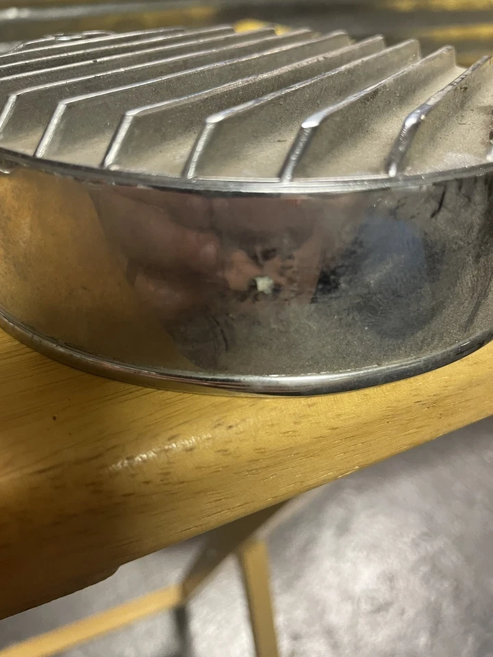 Finned Points Right Engine Cover 1969-1978 Honda CB750 - Image 4 of 4