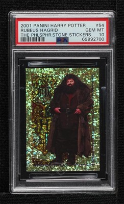 2001 Harry Potter and the Philosopher's Stone Album Stickers Rubeus Hagrid 1kc0