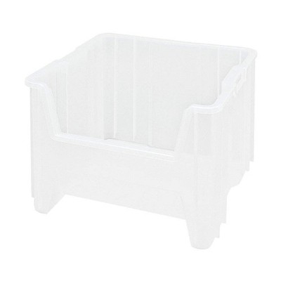 QUANTUM STORAGE SYSTEMS QGH800CL Bin,Clear,Polypropylene,12 1/2 in 10H857
