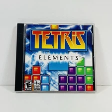Tetris Elements CD-ROM Software Video Game for Windows and Macintosh
