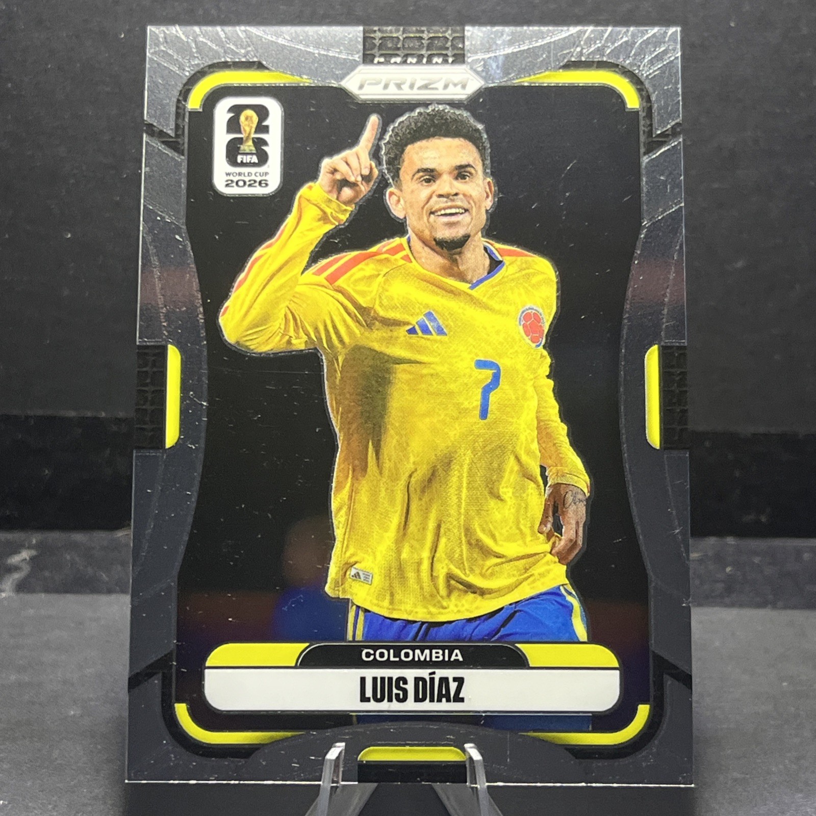 Luis Diaz 2026 Panini Prizm FIFA World Cup #182 Colombia Liverpool Soccer Card view 1