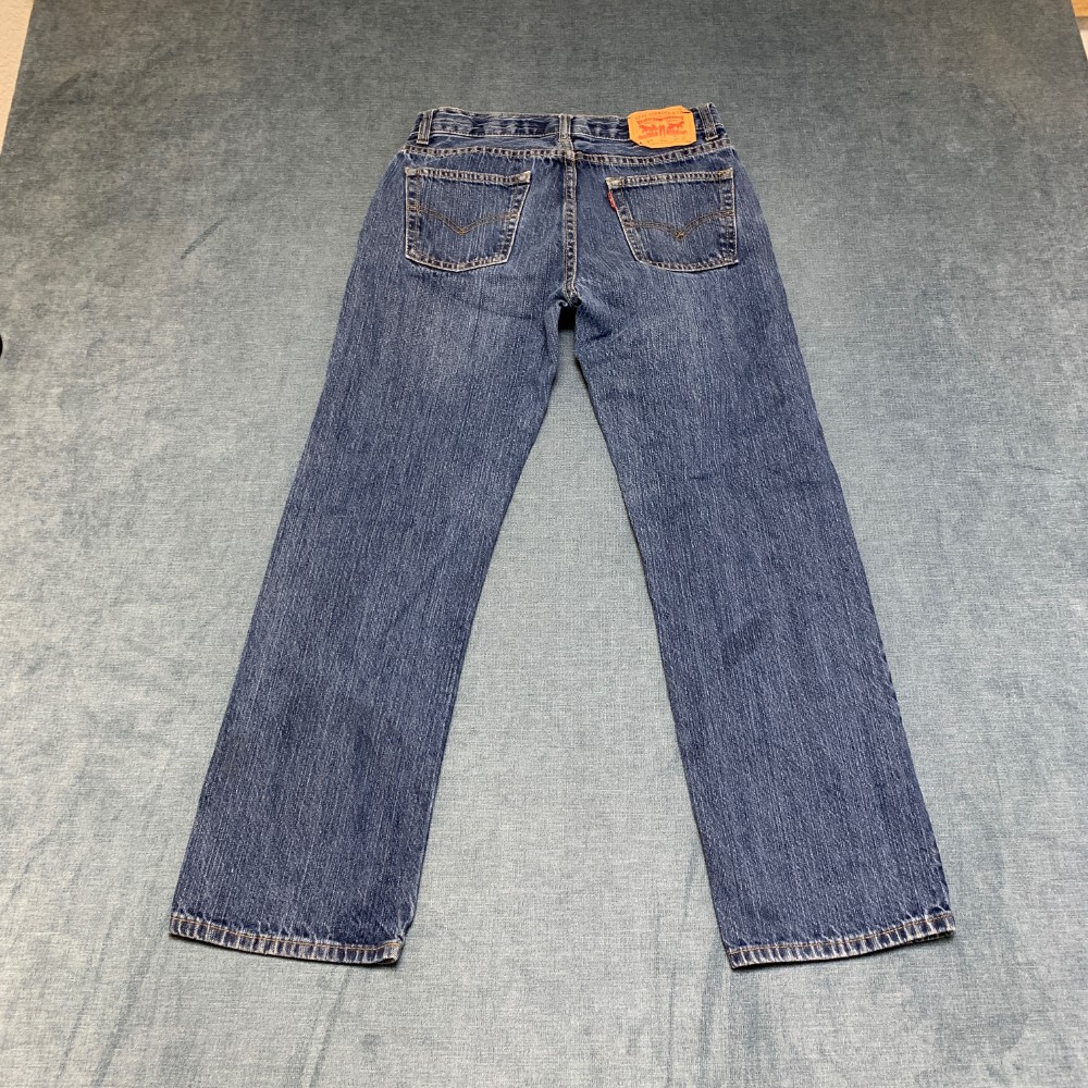 Boys 14 Blue Denim Medium Wash Pockets Streetwear