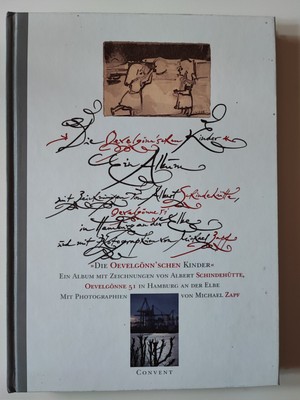 Albert Schindehütte, m. kl. Zeichnung u. Signatur,  DieOevelgönn'schen Kinder 