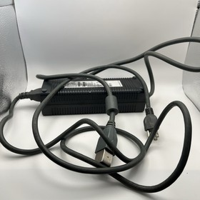 Microsoft Xbox 360 120GB white Phat Jasper Console + Cords Power No Controller