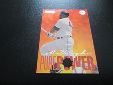 MO VAUGHN 1995 DONRUSS PURE POWER FOIL INSERT BASEBALL CARD # 4829/5000