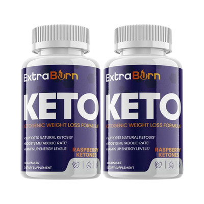 2-Pack Extra Burn Keto Pills, Advanced Formula Weight Loss - 120 Capsules