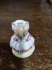 Vintage Beatrix Potter Royal Albert The Old Woman Who Lived In A Shoe Knitting
