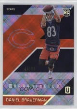 2016 Panini Unparalleled Rookie Orange 44/99 Daniel Braverman #158 h3a