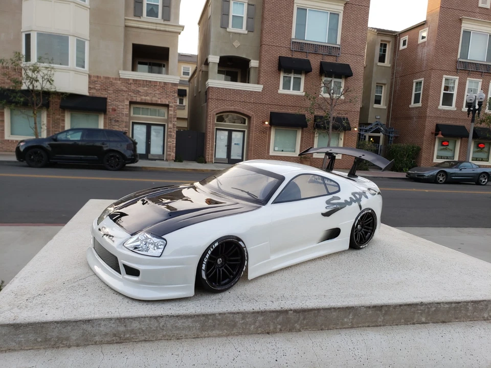 200mm 1/10 Custom Paint SUPRA 4Tec-2 HPI RDS DC10 YD2 MST TT02 FZ02 Body Only - Image 4 of 4