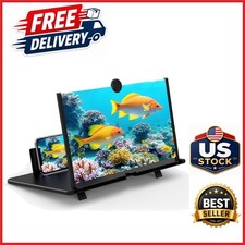 Foldable 14" Phone Screen Magnifier 3D HD Amplifier for Gaming Videos