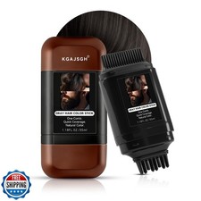 KGAJSGH Gray Hair Color Stick, Portable Touch-Up Pen, Hair Color Comb For Men...