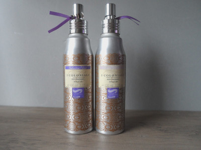 I Coloniali Body Fragrance Sensual Silk 3.3 oz / 100 ml Spray LOT Of 2 Bottles