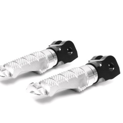Silver R-FIGHT Racing Front Foot Pegs For Triumph Trident 660 21 22 23