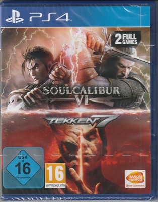 Soulcalibur VI + Tekken 7  -  Sony PlayStation 4, PS4 Spiel in OVP