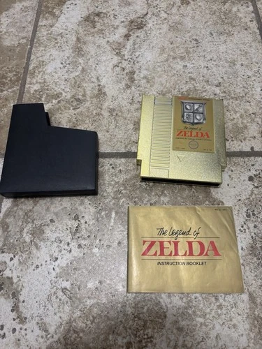 The Legend of Zelda (Nintendo NES with Manual Authentic Tested