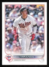 2022 Topps Update #US120 Jose Miranda RC