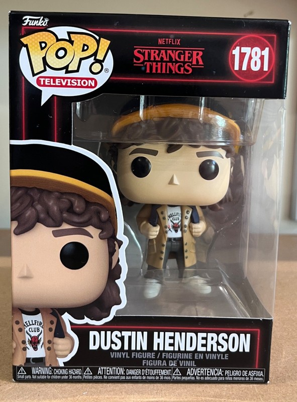Funko POP! Netflix Stranger Things 'Dustin Henderson' #1781