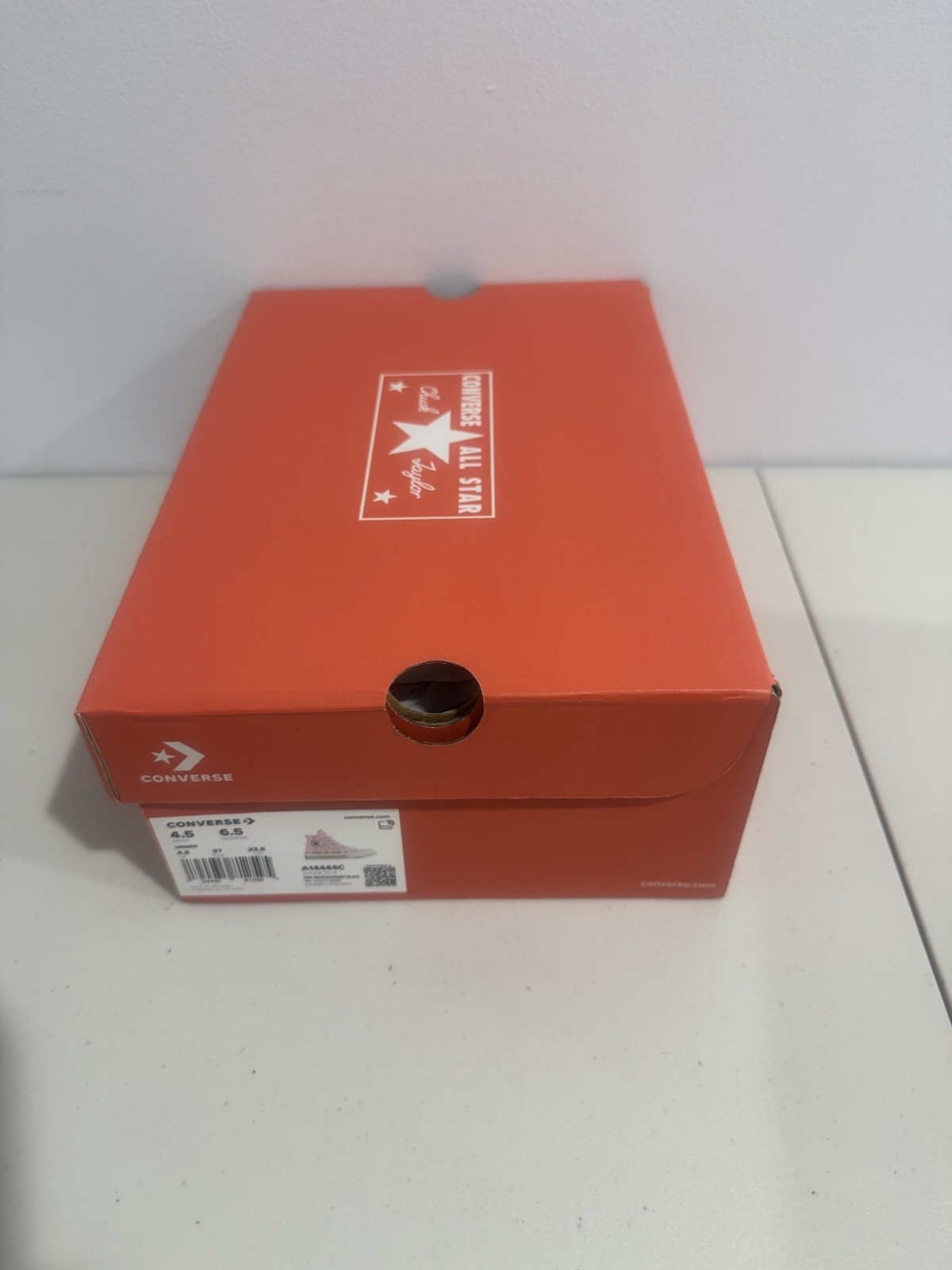 Women's SZ 6.5 CONVERSE Chuck 70 HI Bow Studded PINK FROSTING (A14444C) thumbnail 11