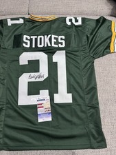 Eric Stokes Autographed Signed Custom Jersey - JSA Coa - Green Bay Packers