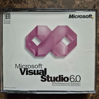 Microsoft Visual Studio 6.0 6 Professional 659-00391 RETAIL Box | eBay