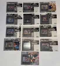 Sega Game Gear Games Cartridges & Manuals X13 Vintage Rare Working