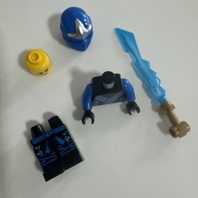 Lego Ninjago Warrior Bike 70501 Jay Minifigure The Final Battle Spinjitzu Ninja