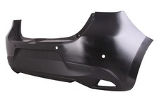 Fits Mazda 2 Rear Bumper Black With Parking Sensor 2015-2019