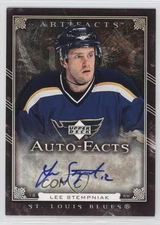 2006-07 Upper Deck Artifacts Auto-Facts Lee Stempniak #AF-LS Auto t3w