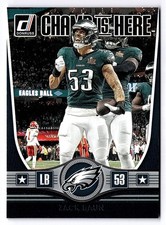 2025 Donruss #CIH-ZBN Zack Baun Champ is Here Eagles