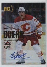 2023-24 Upper Deck Fleer Ultra Rookies Rainbow Foilboard Walker Duehr Auto 18ot