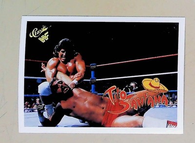 Tito Santana  - 1990 Classic WWF #115 Wrestling Trading CaRD NM (T4)