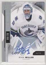 2015-16 Upper Deck Premier Silver Spectrum /25 Ryan Miller #37 Auto n1u