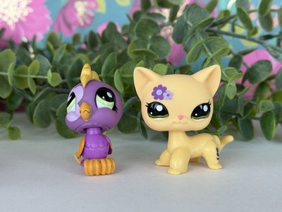 Littlest Pet Shop 1961 1962 LPS Authentic Nintendo Yellow