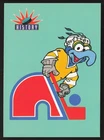 Quebec Nordiques Logo 1994 Cardz Muppets Take the Ice #71 - Gonzo