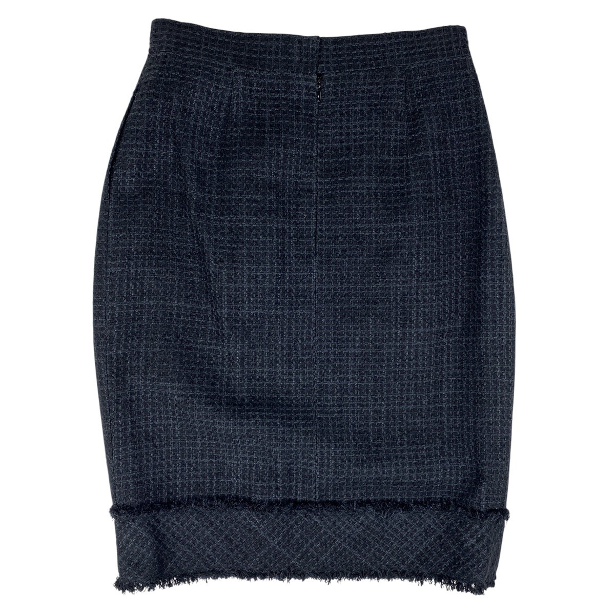 CHANEL Tweed setup (Interlocking) CC logo fringe … - image 5