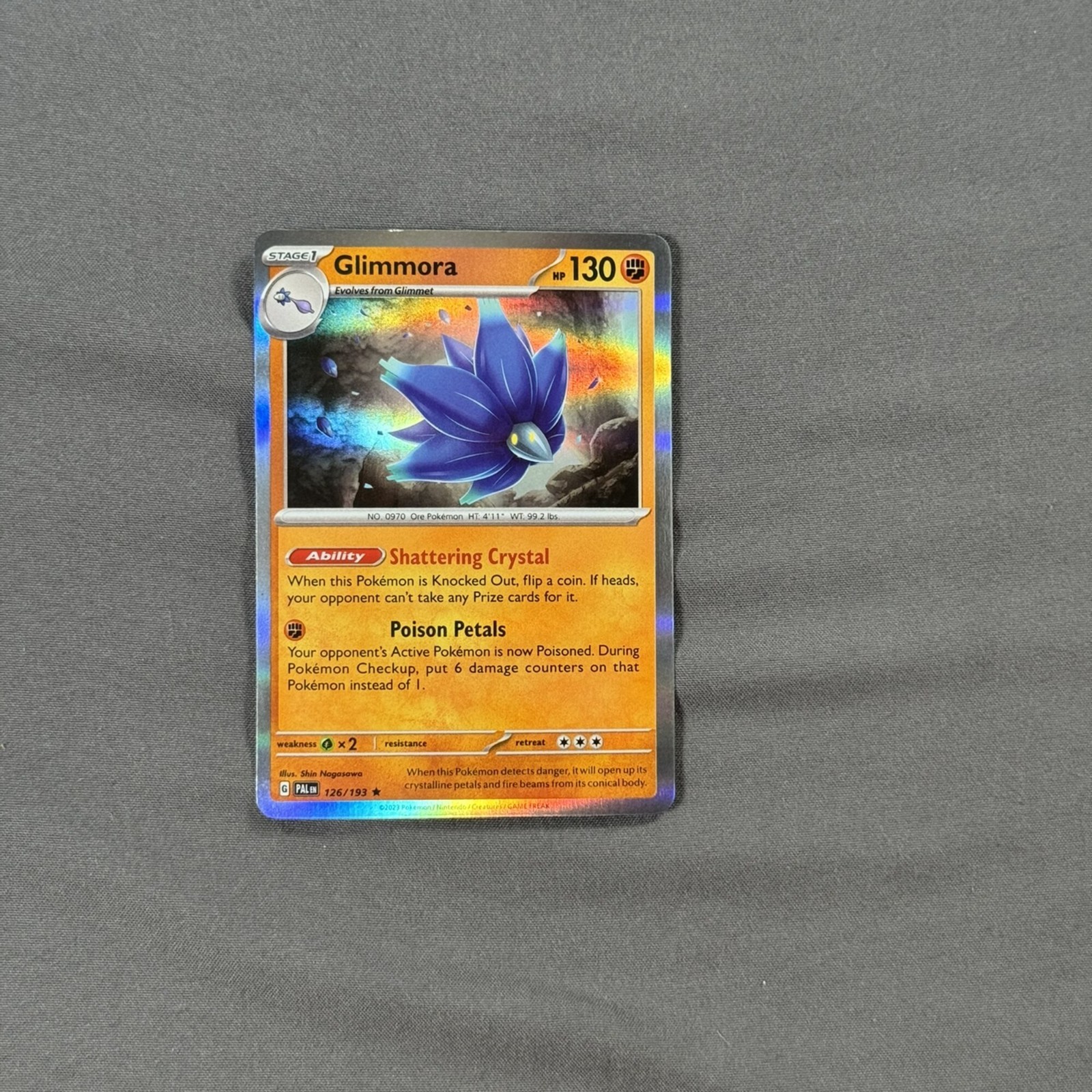 Glimmora 126/193 Holo PAL