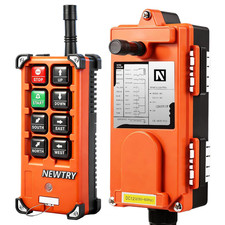 8 Buttons Wireless Crane Remote Control 12V Industrial Channel Electric Lift Hoi