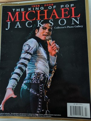 Michael Jackson The King Of Pop Collectors Photo Gallery Magazine 1958-2009