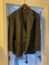 Vintage Harris Tweed Herringbone Jacket Size 38 F